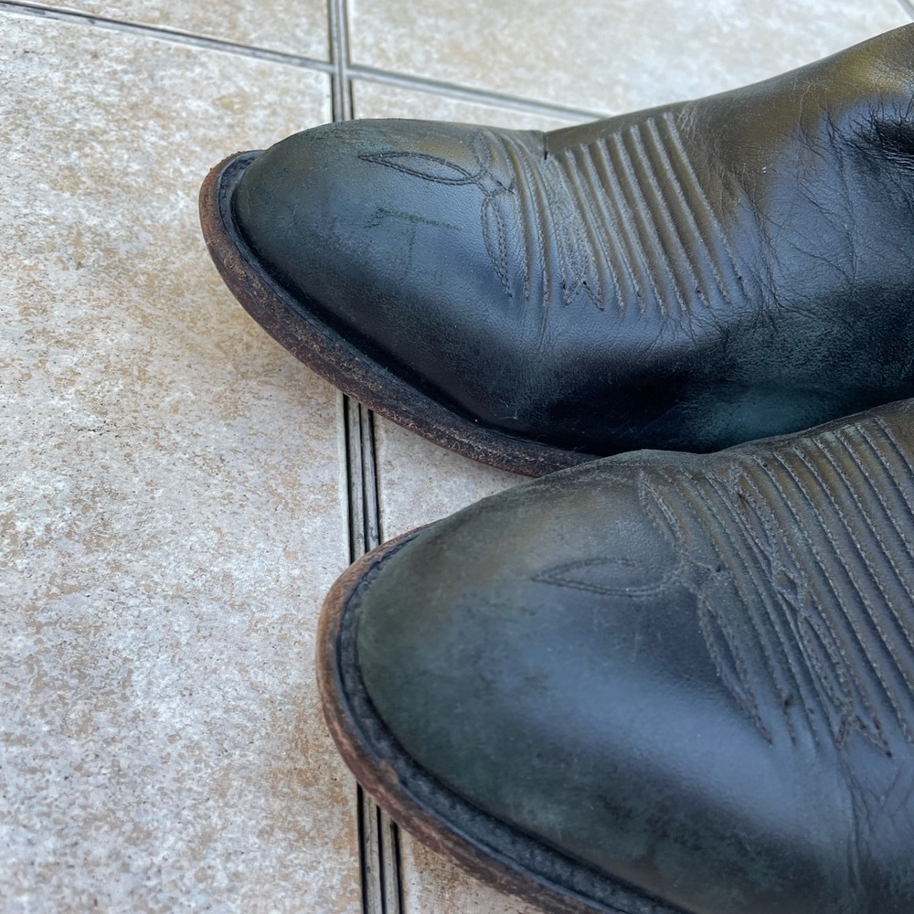 LUCCHESE N1550.R4 ,10.5  2E Black Goat - Picture 3 of 10